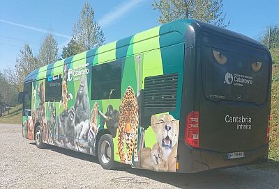 Eco bus para visitar Cabárceno en Semana Santa