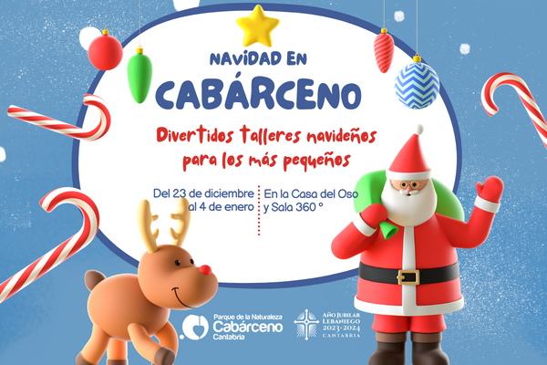 Talleres de Navidad en Cabárceno - noticia