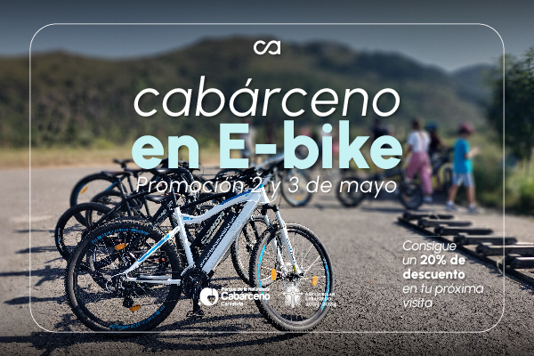 Disfruta Cabárceno en eBike - Promoción 2 y 3 mayo
