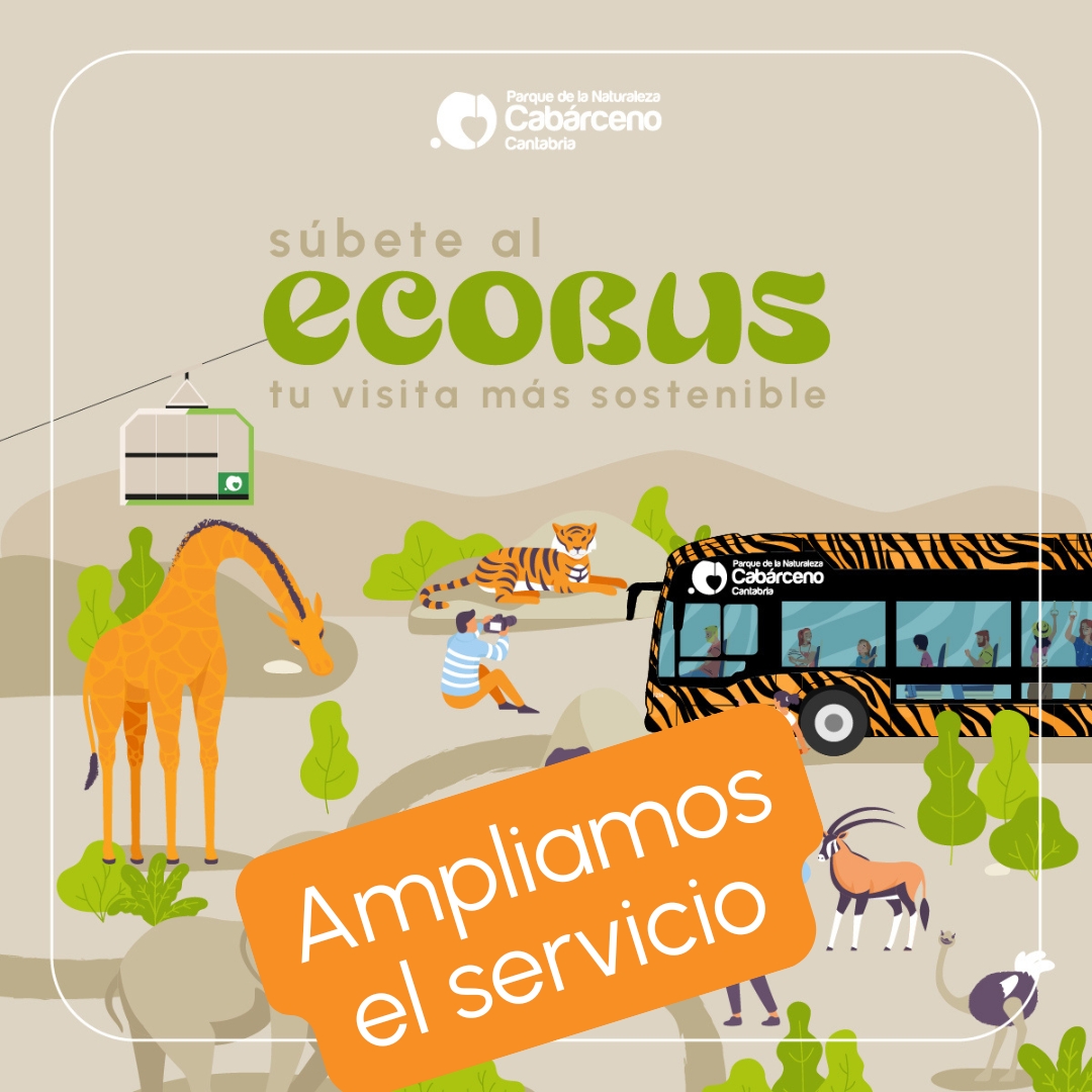 Cabárceno amplía el servicio de Ecobús