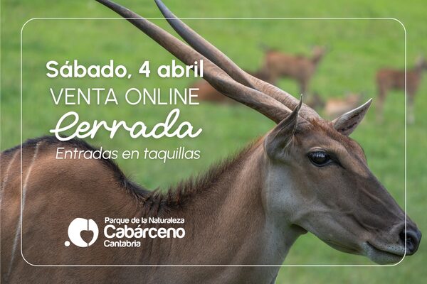 Cabárceno cierra la venta online de entradas para el 4 de abril