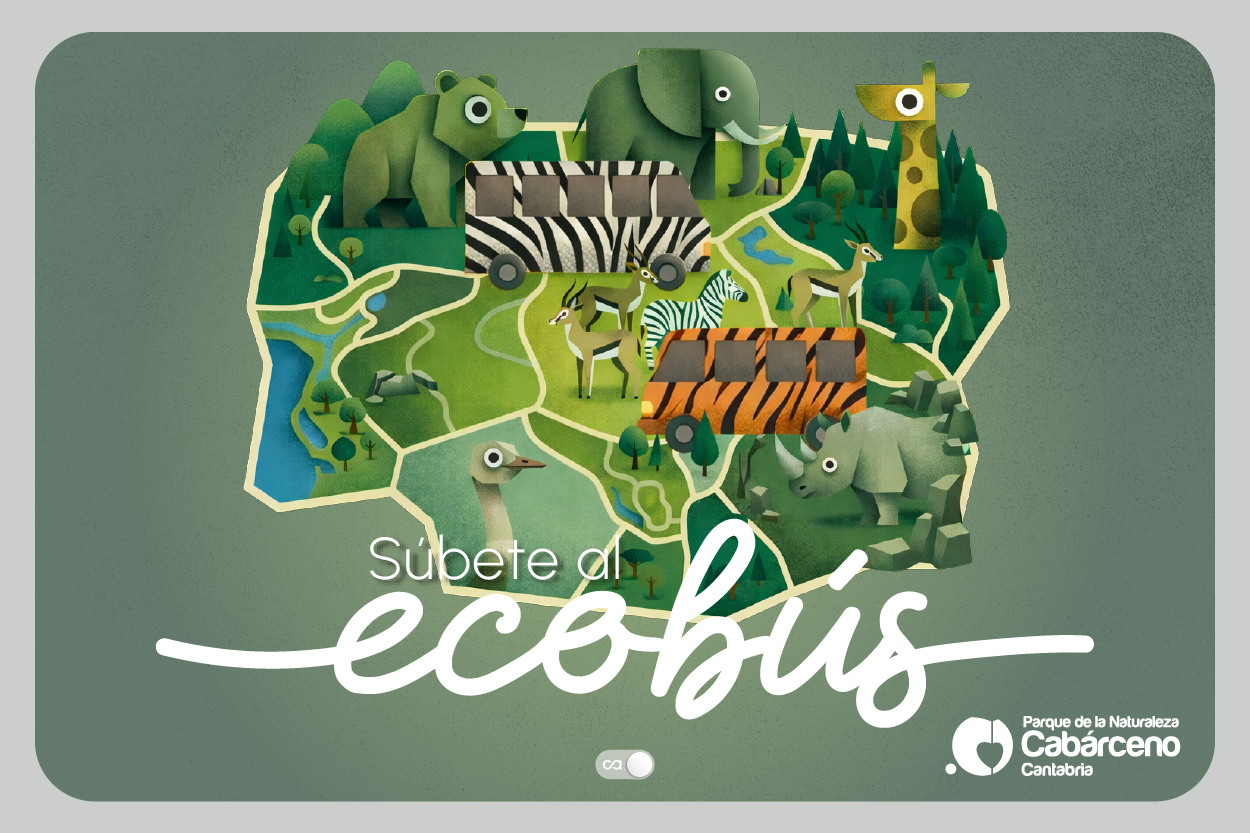 Muévete por Cabárceno en Ecobús